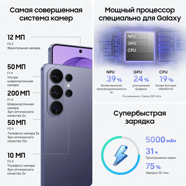 Купить Samsung Galaxy S26 Ultra Cobalt Violet-010.png